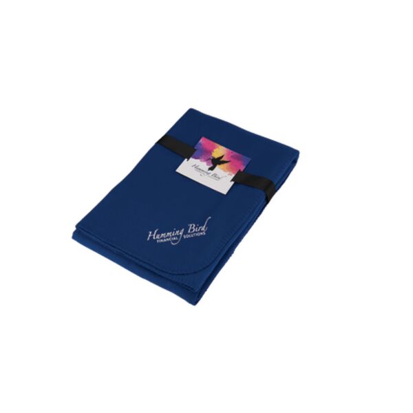 Cozy Fleece Blanket with Full Color Card and Band Thumbnail