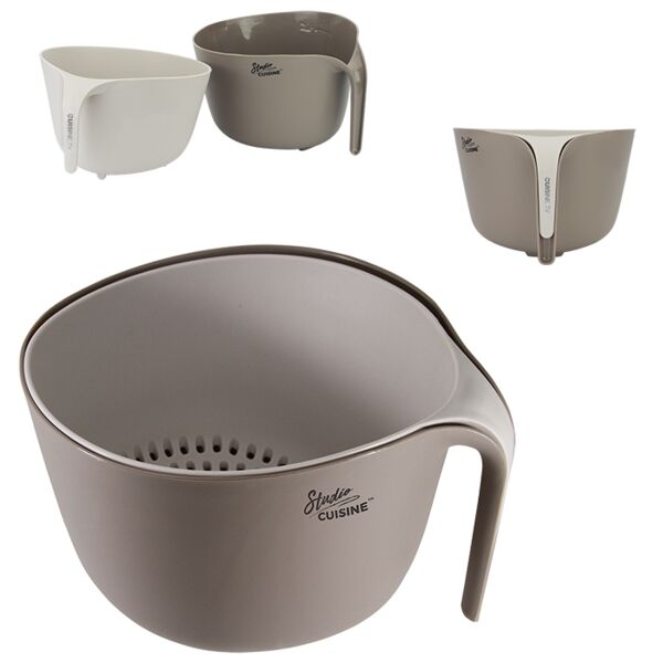 Studio Cuisine™ 2 Piece Colander/Bowl Set Thumbnail