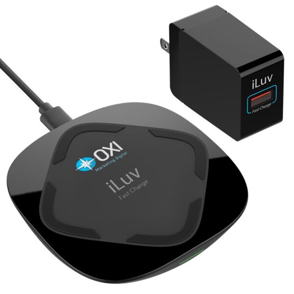 iLuv® 15W Qi Fast Wireless Charger Thumbnail