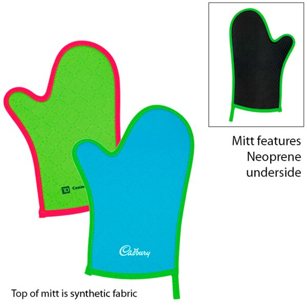 12” Neoprene Oven Mitt Thumbnail