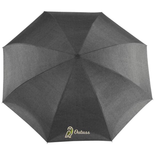 48" Auto Close Heathered Inversion Umbrella Thumbnail